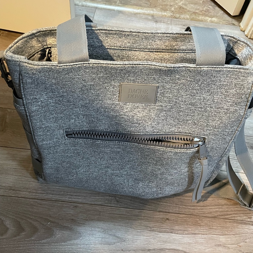 Dagne Dover Gray Baby Bag